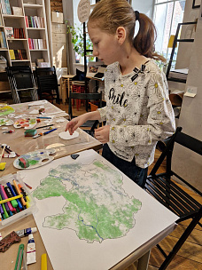 Творческая мастерская для подростков «Всё течет. Великие реки мира»: создаем гравюру с картой выдуманной страны!